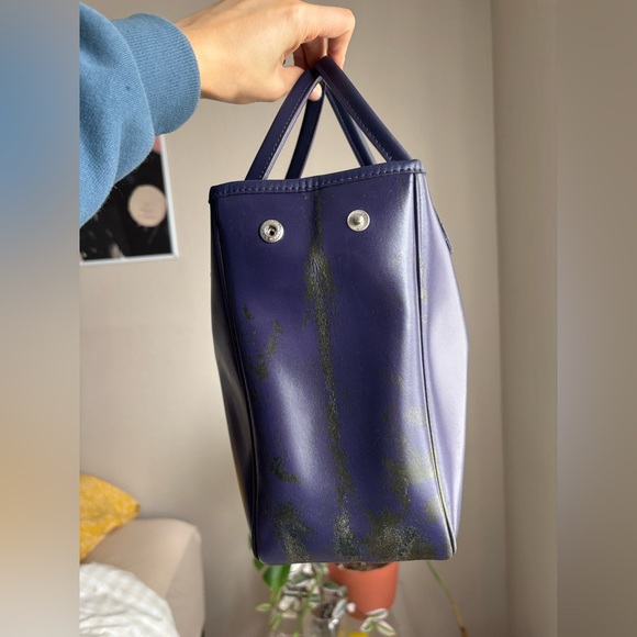 Vintage rosseau tote - indigo leather - Picture 2 of 7